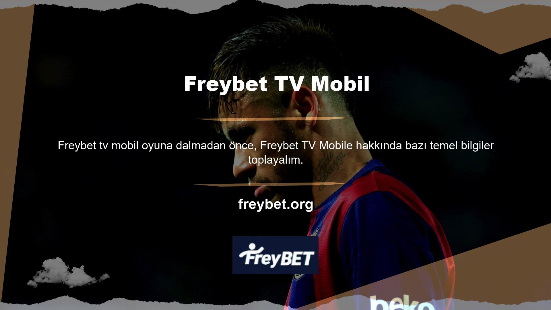 Herkes için en uygun fiyatlı bahis hizmetini sağlayan Freybet, canlı bir maç izlemek isteyen bireyler için önemli bir adrestir ve Freybet TV, canlı maçları izlemek isteyenler için önemli bir adrestir